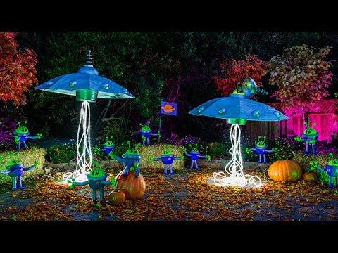 DIY Flying Saucer and Allen Pumpkins - Home & Family - YouTube