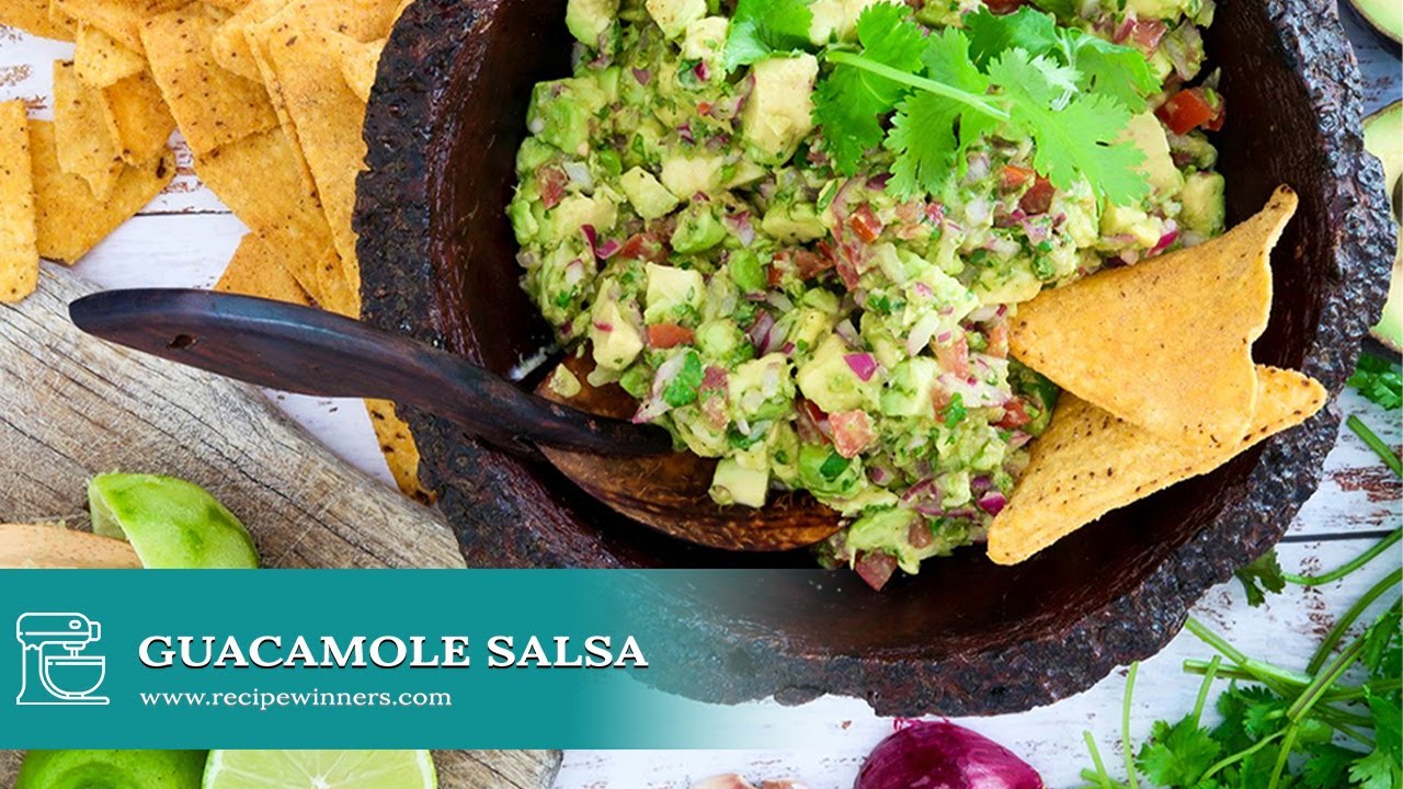 Guacamole Salsa Bright and Vibrant, Perfect For Entertaining YouTube