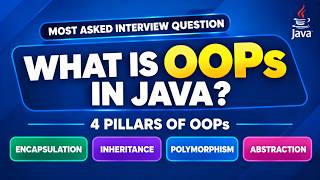 What is OOPs in Java | 4 Pillars of OOPs Explained with Real Examples #oops