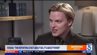 Ronan Farrow Talks \\