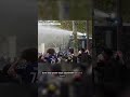 Proteste violente la Paris: Poliția intervine în forță. Greta Thunberg, alături de manifestanți