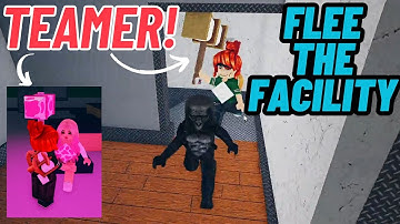 Trolling a Teaming and Targeting Beast in Flee the Facility!
