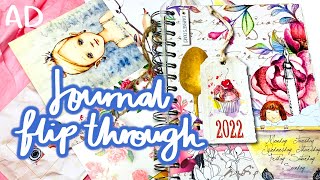 Daphne's Diary 2022 Journal Flip Through! 🌸✨| AD