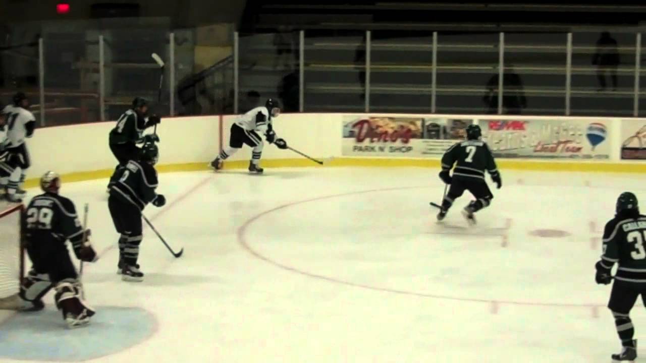 Nichols College men's ice hockey vs. Plymouth State 11414 YouTube