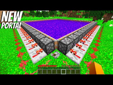 What if YOU BUILD MOST STRANGE PORTAL in Minecraft ? MULTI NETHER PORTAL ! New portal