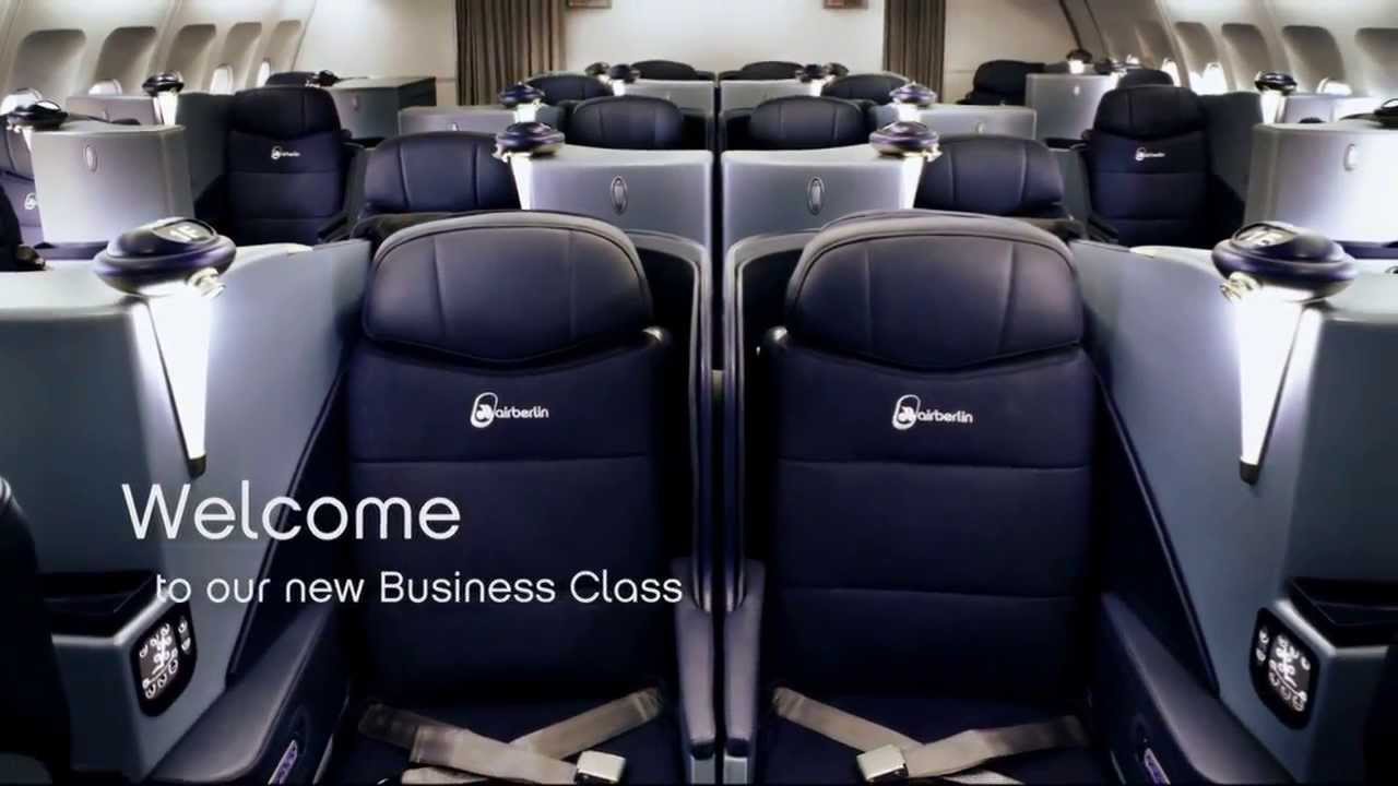 Airberlin New Business Class Cabin Tour