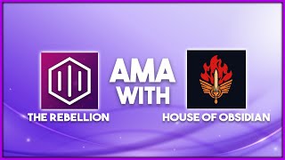 Rebellion x Obsidian AMA | A Deep Dive Into THE REBELLION PROJECT As A Whole