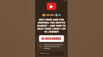 WHY FOMO AND FUD CONTROL THE CRYPTO MARKET – AND HOW TO BEAT THEM | PART 1 OF 10 | MEMEFI #code