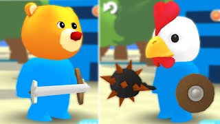 [모바일게임] 건물을 점령하고 키워요!! 퍼렁이 회사가 킹짱짱이야!!! 도시 탈취 screenshot 2