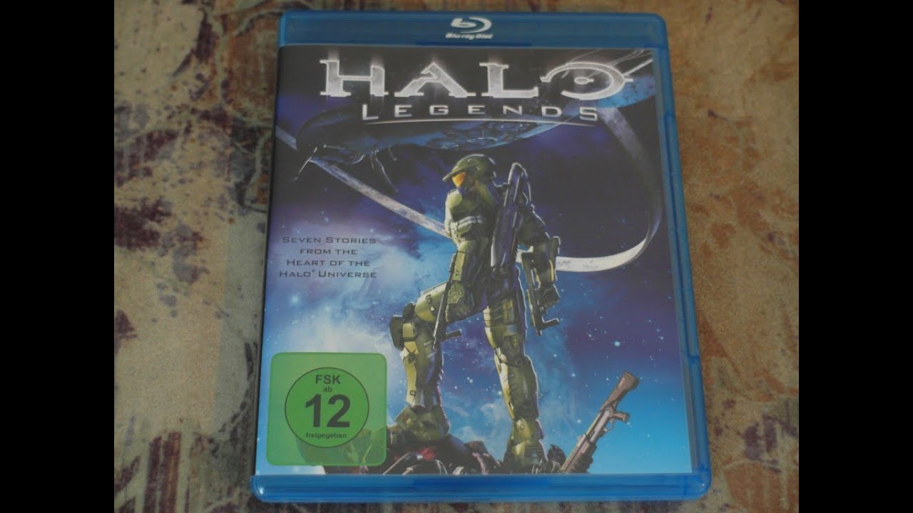 Unboxing Halo Legends Blu Ray Youtube
