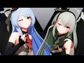 【MMD / 紳士向け】⚠️揺れ注意 ミネ団長 & サクラコ / 愛包ダンスホール