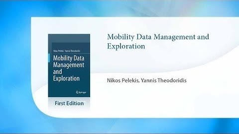 Mobility Data Management and Exploration