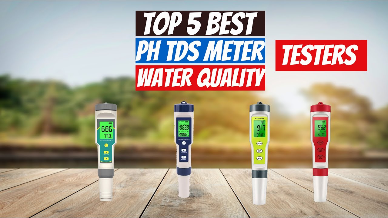 5 лучших многофункциональных тестеров качества воды | pH, TDS, EC и многое другое
