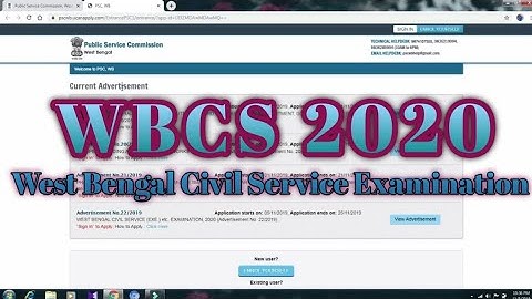 WBCS EXAM 2021 Form Fillup Process | A to Z Step By Step | How To Fill up Online | WBPSC 2021