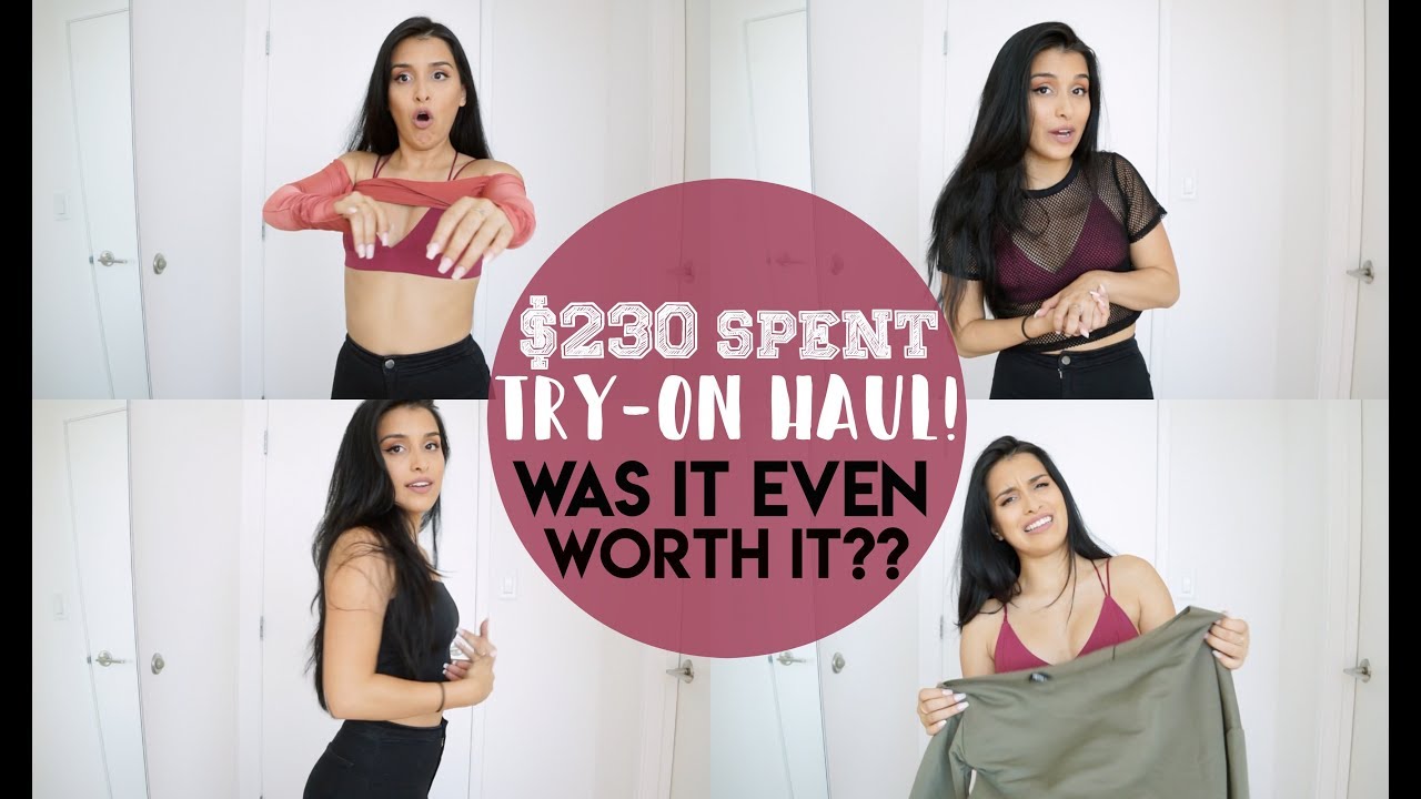 I SPENT 230 ON PRETTYLITTLETHING.... WORTH IT?? 🙄 TRYON CLOTHING