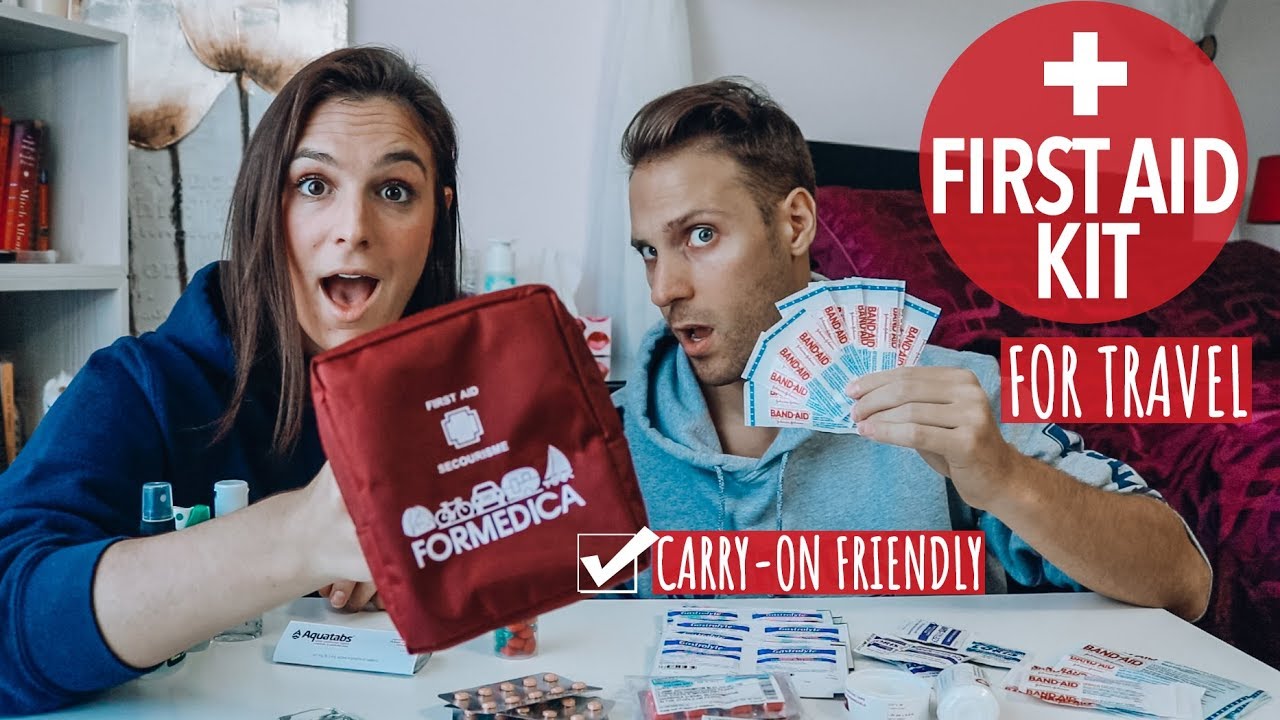TRAVEL FIRST AID KIT | What To Pack & Travel Tips - YouTube