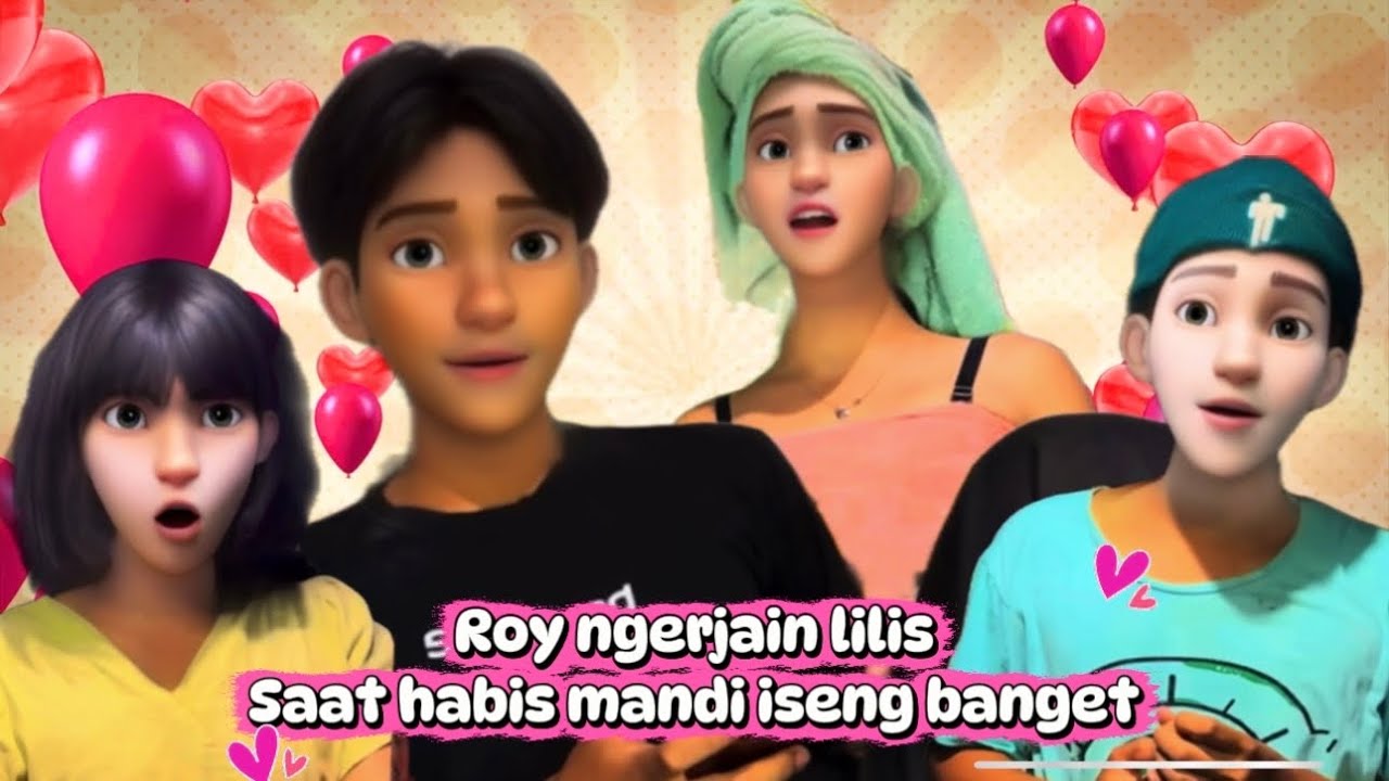 Roy ngerjain lilis sehabis mandi (KARTUN DL)