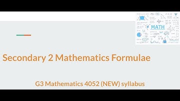 [Sec 2 E Math] CO12: EOY Revision
