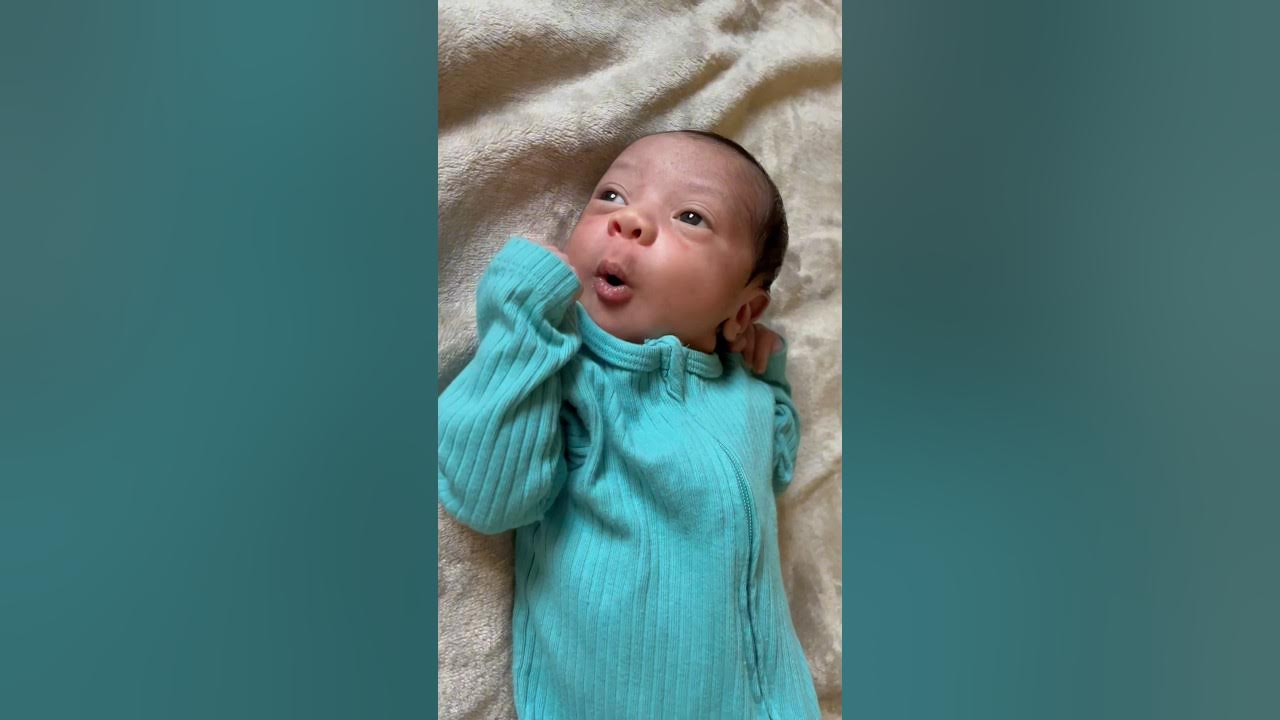 Cute Newborn Grunts!! baby shortsvideo shorts YouTube