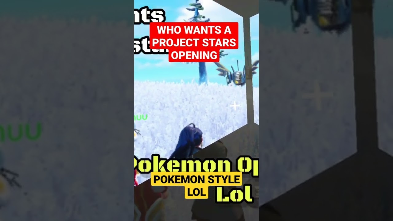 Who wants a epic edit pokemon opening on project stars?? 30 likes yes maybe? no under 30likes