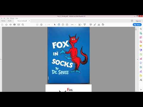 Fox in Socks by Dr. Seuss