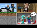 WHY DID THE VILLAGER LOCK NOOB and PRO in the BASEMENT? Police Investigation in Minecraft Animation