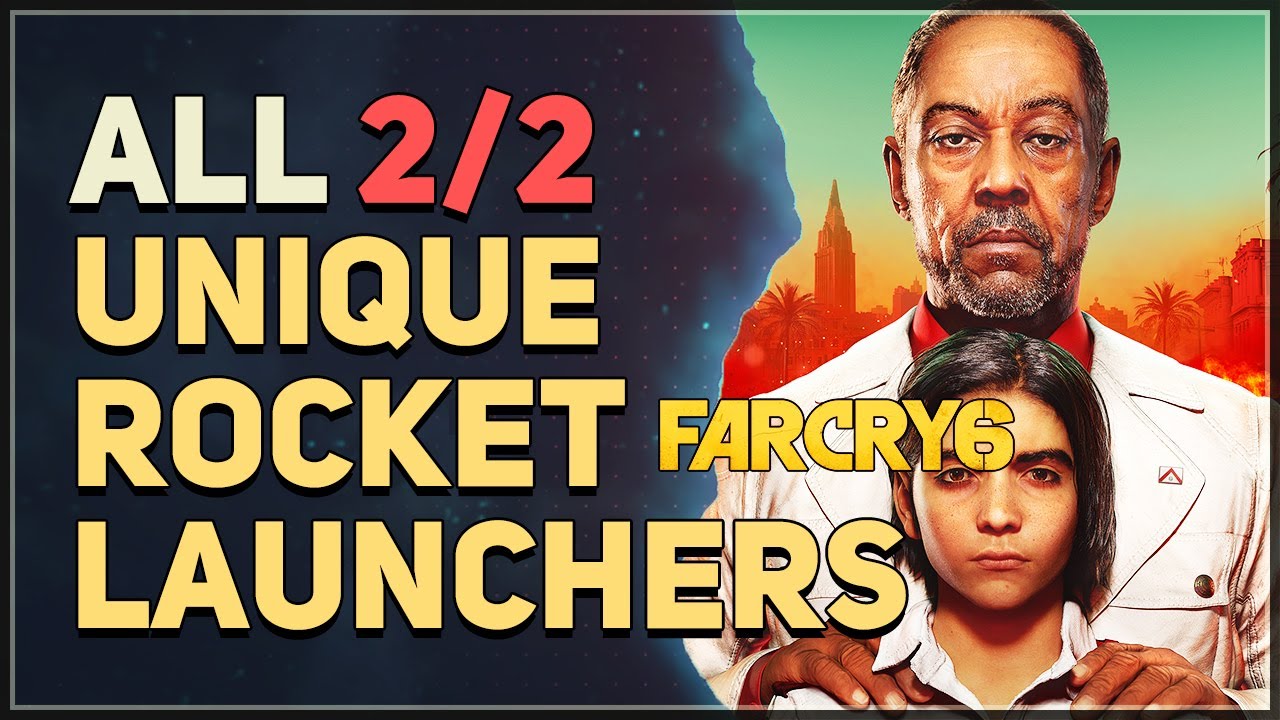 All Unique Rocket Launchers Locations Far Cry 6