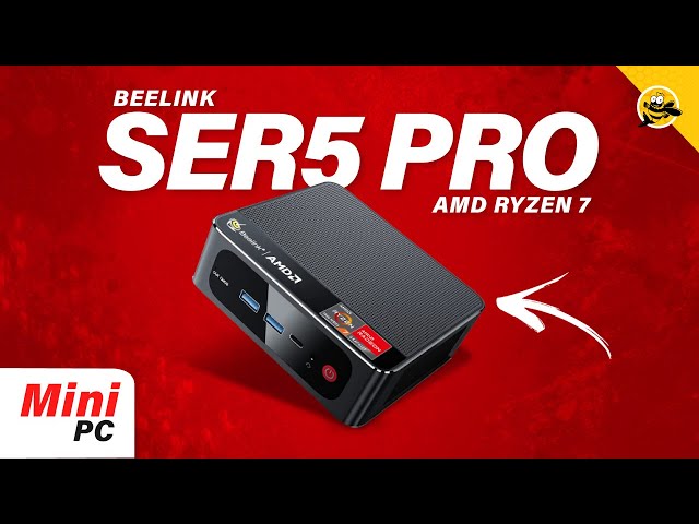 Beelink SER5 AMD Ryzen 7 5800H DDR4 NVME SSD 5500U SER6 Pro 7735HS Mini PC  Gaming