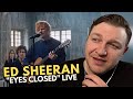 ED SHEERAN new single (LIVE) &quot;EYES CLOSED&quot; | Musical Theatre Coach Reacts