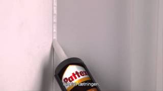 Sådan Udfylder Du En Revne I Væggen Pattex