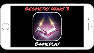 Geometry Wars 3 | Iphone (IOS) App Game | Gameplay | Paid Game | Arcade | Trailer | Tutorial screenshot 2