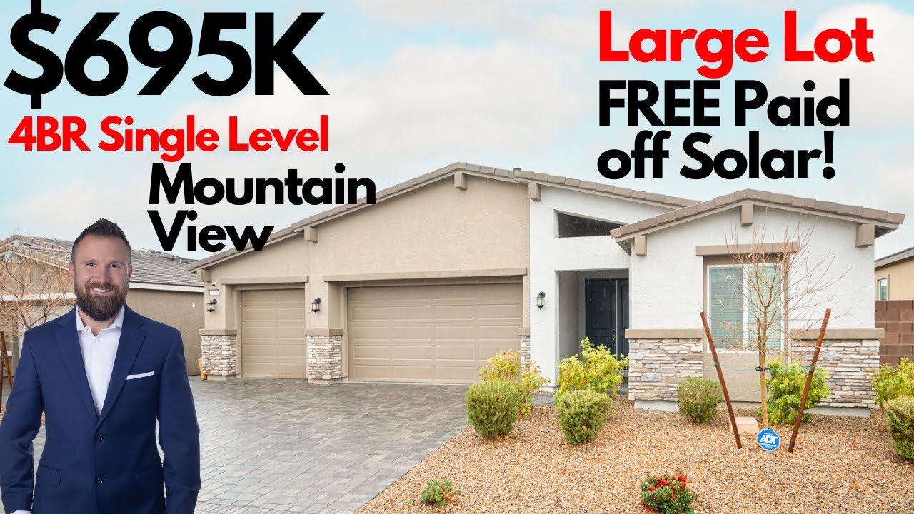 4BR Multi Gen Las Vegas Real Estate New Home for Sale 6271 Lamont Hills