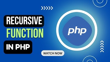 Recursive Function in PHP | A Complete Guide with Examples
