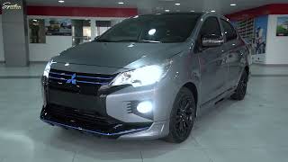MITSUBISHI ATTRAGE GREY & BLUE DESIGN | SIGNATURE EDITION  |  AUTOMILLENNIUM GROUP