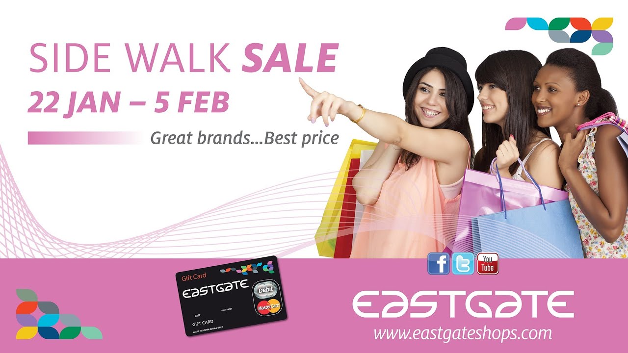 Eastgate TV Eastgate Sidewalk sale YouTube