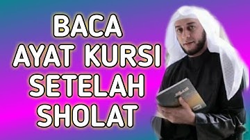 JAMINAN MASUK SURGA BACA AYAT KURSI SETELAH SH0LAT | Syekh AL1 JA8ER-ISLAMY CHANNEL