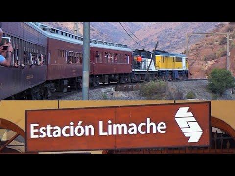 Viaje a Limache en el Tren del Recuerdo por la antigua ruta del ferrocarril Santiago-Valparaíso