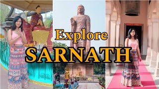 SARNATH BUDDHIST TEMPLE VARANASI, SARNATH COMPLETE TOUR GUIDE VLOG | सारनाथ