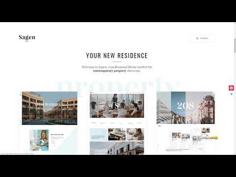 Sagen - Single Property and Apartment Complex Theme  Buster Junior