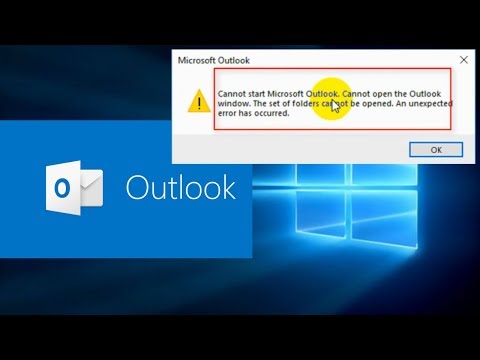 How to fix "Cannot start Microsoft Outlook. Unable to open Outlook window" error