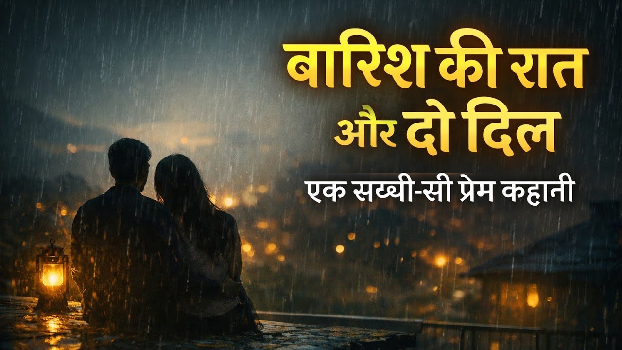 बारिश, खामोशी और एक अधूरी शुरुआत | Emotional Love Story Hindi**
