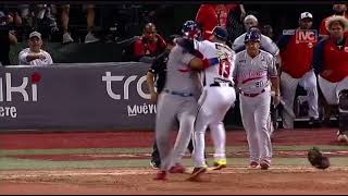 Asbdrubal Cabrera punches player running the bases #baseballfight