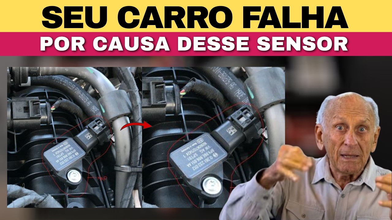 Este sensor faz o seu carro falhar e você nem sabia que tinha que trocar