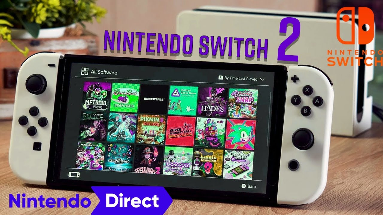 Nintendo Switch 2 EXCITING Report has just appeared! - YouTube