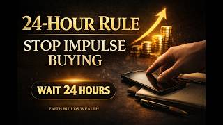 The 24-Hour Rule (Stop Impulse Spending)