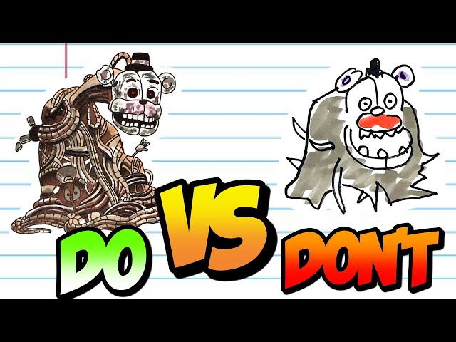 why do molten freddy and the blob have significantly different faces? :  r/fivenightsatfreddys