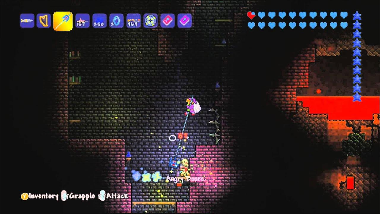 Terraria Xbox 360 Tips for finding Gold Keys (HD) (Console) YouTube