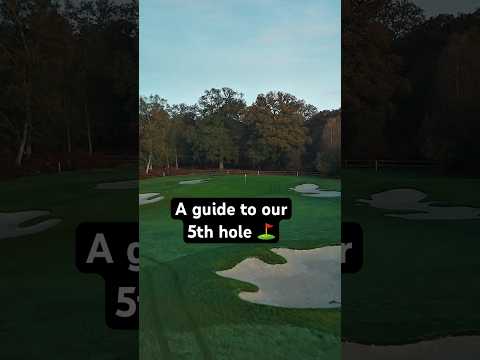 A guide to our amazing par 5 fifth hole at Royal Ascot Golf Club ⛳️ #ragc #royalascotgolfclub