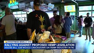 In Raleigh, hemp businesses rally against House Bill 328