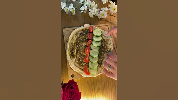 رانو عملت زيت وزعتر على طريقة الشيف بوراك 